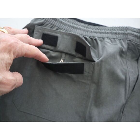 Quiksilver Waterman Collection Men's Sz 2XL Gray Suva Amphibian 20" Boardshorts - Picture 7 of 10